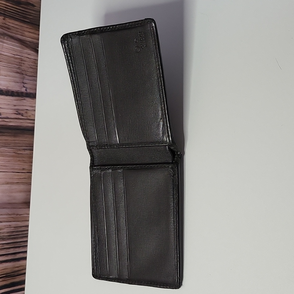 100% Original Gucci Black Wallet Bi-Fold - Picture 6 of 17